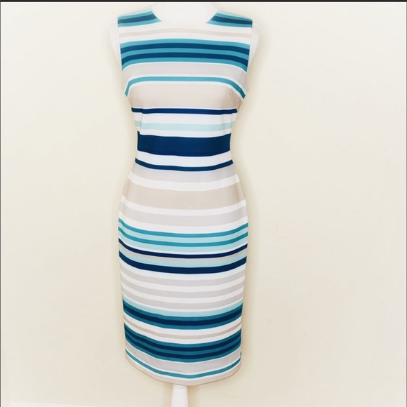 Calvin Klein Knee Length Dress - Picture 2 of 8